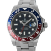 Rolex Gmt Master Ii m126710blro-0002 40MM Black Dial Silver-tone Case