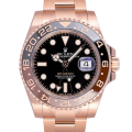 Rolex Yacht-master m126715chnr-0001 40MM Black Dial Rose Gold-tone Case