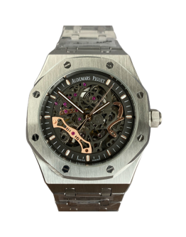 Audemars Piguet Royal Oak Men's 15407ST.OO.1220ST.01 42mm Stainless Steel Silver-tone
