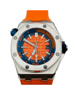 Audemars Piguet Royal Oak Offshore 42mm Men's 15710ST.OO.A070CA.01 Rubber Band Orange Dial