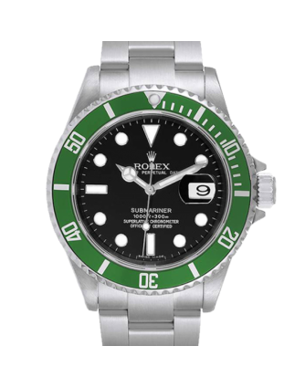 Rolex Submariner 16610LV 40MM Black Dial Silver-tone Case