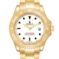 Rolex Yacht-master 16628WSO 40MM White Dial Gold-tone Case