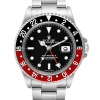 Rolex Gmt Master Ii 16710COKE 40MM Black Dial Silver-tone Case