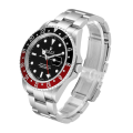 Rolex Gmt Master Ii 16710COKE 40MM Black Dial Silver-tone Case