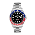 Rolex Gmt Master Ii 16710PEPSI 40MM Black Dial Silver-tone Case