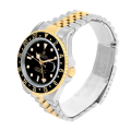 Rolex Gmt Master 16713BKSJ 40MM Black Dial Gold-tone Case