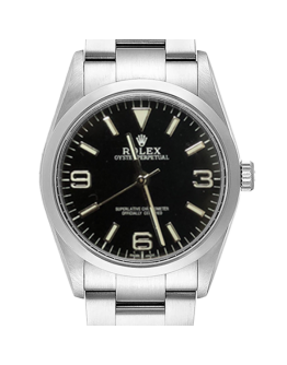 Rolex Oyster Perpetual 177200 31MM Black Dial Silver-tone Case