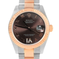 Rolex Datejust 178271 31MM Chocolate Dial Rose Gold-tone Case