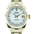 Rolex Datejust 178278WSO 26MM White Dial Gold-tone Case