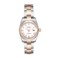 Rolex Datejust 179161 26MM White Dial Rose Gold-tone Case