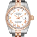 Rolex Datejust 179171 26MM White Dial Rose Gold-tone Case