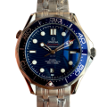 Omega Seamaster 210.30.42.20.03.001 Mens Blue Dial Silver-tone