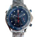 Omega Seamaster 212.30.42.50.03.001 Mens Japanese Quartz 42mm Blue Dial