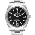 Rolex Explorer m214270-0003 40MM Black Dial Silver-tone Case