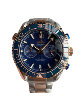 Omega Seamaster Men's 215.20.46.51.03.001 Blue Dial Ceramics Bezel