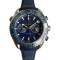 Omega Seamaster Mens 215.20.46.51.03.001 Blue Dial Ceramics Bezel