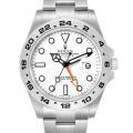 Rolex Explorer m216570-0001 42MM White Dial Silver-tone Case