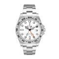 Rolex Explorer m216570-0001 42MM White Dial Silver-tone Case