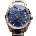 Omega Aqua Terra 220.10.41.21.03.004 Mens Stainless Steel Asian Automatic Blue Dial