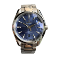 Omega Aqua Terra 220.10.41.21.03.004 Mens Stainless Steel Asian Automatic Blue Dial