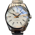 Omega Aqua Terra 220.12.41.21.02.001 Mens Stainless Steel Asian Automatic White Dial