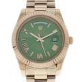 Rolex Day-date m228235-0025 36MM Green Dial Rose Gold-tone Case