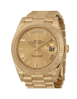 Rolex Day-Date m228238-0002 40MM Champagne Dial Gold-tone Case