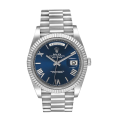 Rolex Day-Date m228239-0007 40MM Blue Dial Silver-tone Case