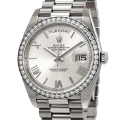 Rolex Day-Date 228349SRP 40MM Silver Dial Silver-tone Case