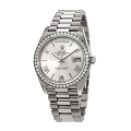 Rolex Day-Date 228349SRP 40MM Silver Dial Silver-tone Case