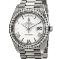 Rolex Day-Date 228349WRP 40MM White Dial Silver-tone Case