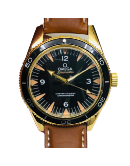 Omega Seamaster Men's 233.62.41.21.01.001 Black Dial Stainless Steel Asian Automatic