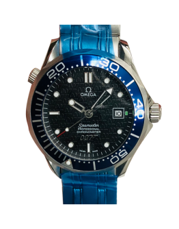 Omega Seamaster 2537.80.00 Men's Black Dial Stainless Steel