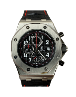 Audemars Piguet Royal Oak Offshore 43mm Men's 26470ST.OO.A028CR.01 Leather Strap