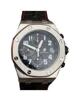 Audemars Piguet Royal Oak Offshore 43mm Men's 26470ST.OO.A101CR.01 Leather Strap