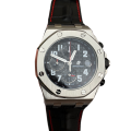 Audemars Piguet Royal Oak Offshore 43mm Mens 26470ST.OO.A101CR.01 Leather Strap