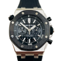 Audemars Piguet Royal Oak Offshore Diver Mens 26703ST-BK02 42mm Silver-tone Stainless Steel