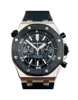 Audemars Piguet Royal Oak Offshore Diver Men's 26703ST-BK02 42mm Silver-tone Stainless Steel