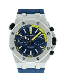 Audemars Piguet Royal Oak Offshore Diver 26703ST.OO.A027CA.01 Men's 42mm Blue Dial Silver-tone