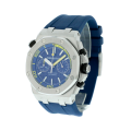 Audemars Piguet Royal Oak Offshore Diver 26703ST.OO.A027CA.01 Mens 42mm Blue Dial Silver-tone