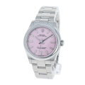 Rolex Oyster Perpetual m277200-0009 31MM Pink Dial Silver-tone Case