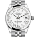 Rolex Datejust m278240-0004 31MM White Dial Silver-tone Case