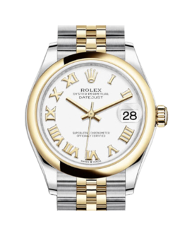 Rolex Datejust m278243-0002 31MM White Dial Silver-tone Case