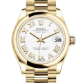 Rolex Datejust m278248-0020 31MM White Dial Gold-tone Case