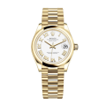 Rolex Datejust m278248-0020 31MM White Dial Gold-tone Case