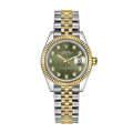 Rolex Datejust m278273-0030 31MM Green Dial Silver-tone Case