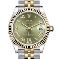 Rolex Datejust m278273-0016 31MM Green Dial Silver-tone Case