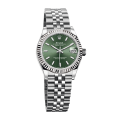 Rolex Datejust m278274-0018 31MM Green Dial Silver-tone Case