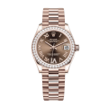 Rolex Datejust m278285rbr-0016 31MM Chocolate Dial Rose Gold-tone Case