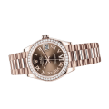 Rolex Datejust m278285rbr-0016 31MM Chocolate Dial Rose Gold-tone Case